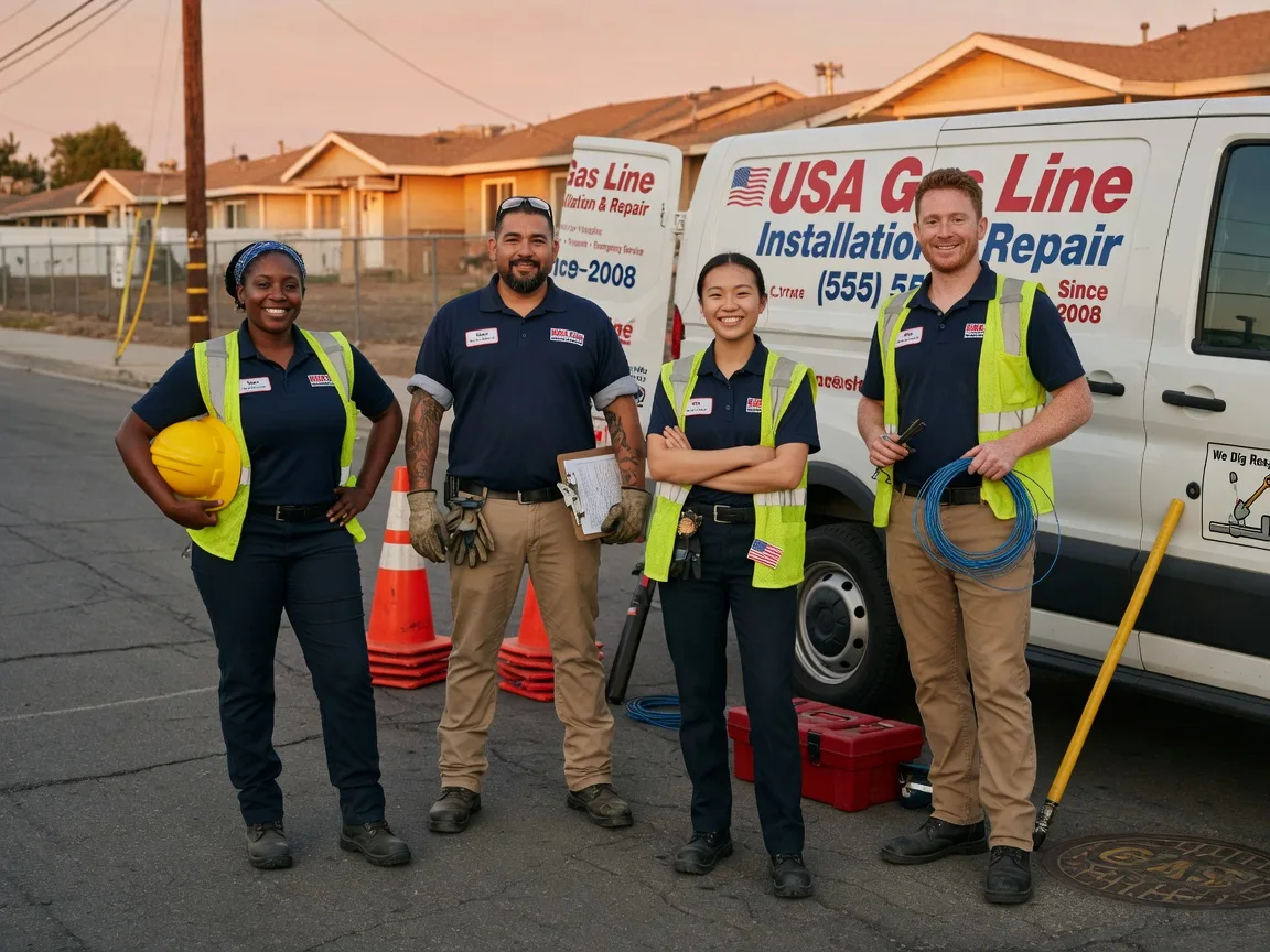 Gas Line Installation company in Morganza, MD